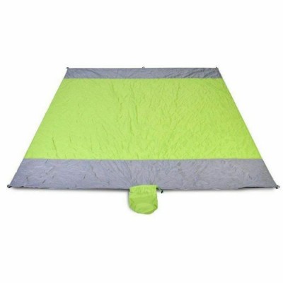Hupa Ψάθα Παραλίας Πλαστική Υπέρδιπλη 275x215cm Πράσινη