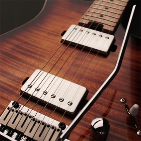 Cort Ηλεκτρική Κιθάρα G290 FAT με HH Διάταξη Μαγνητών και Tremolo Ταστιέρα Maple σε Χρώμα Burst