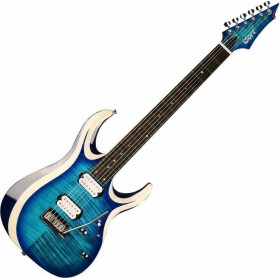 Cort Ηλεκτρική Κιθάρα X700 με HH Διάταξη Μαγνητών και Tremolo Ταστιέρα Ebony σε Χρώμα blue