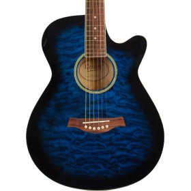 Granite Ακουστική Κιθάρα AG-2BLS Cutaway Blue / Burst