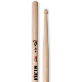 Vic Firth Hickory Μπαγκέτες Ντραμς American Concept Freestyle 5A με Σχήμα Μύτης DropΚωδικός: FS5A 
