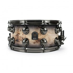 "Natal Ταμπούρο Ξύλινο Mappa Burl Snare 13"" x 7"" Black Smoked GlossΚωδικός: SD-MBB-BS37 " Natal Ταμπούρο Ξύλινο Mappa Burl Snare 13" x 7" Black Smoked GlossΚωδικός: SD-MBB-BS37