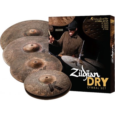 Zildjian Σετ Πιατινιών K Custom Special Dry (14" Hi-Hat, 16" Crash, 18" Crash, 21" Ride)