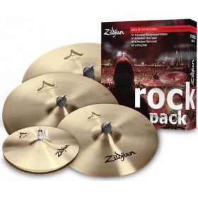 "Zildjian Σετ Πιατινιών A Rock Pack (14"" Hi-Hat Zildjian Σετ Πιατινιών A Rock Pack (14" Hi-Hat, 17" Crash, 19" Crash, 20" Ride)