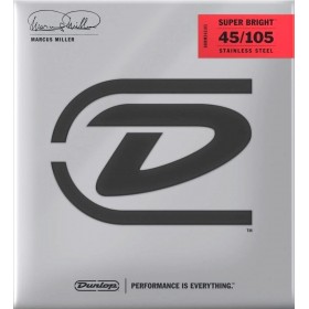 Dunlop Marcus Miller Super Bright 45-105Κωδικός: DBMMS45105  Dunlop Marcus Miller Super Bright 45-105Κωδικός: DBMMS45105
