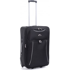Cardinal 3600 Μεγάλη Βαλίτσα με ύψος 80cm σε Μαύρο χρώμα