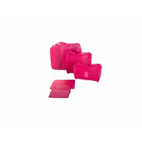 Θήκη Οργάνωσης 6τμχ Φούξια