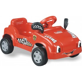 Παιδικό Αυτοκίνητο Smart Ποδοκίνητο Μονοθέσιο με Πετάλι ΚόκκινοΚωδικός: 001.8019 