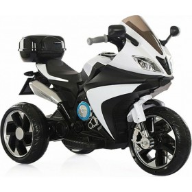 Παιδική Μηχανή Bo Motor Karachi Ηλεκτροκίνητη 6 Volt Λευκή