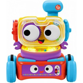 Fisher Price Εκπαιδευτικό Ρομπότ 4 σε 1 Smart Stages με Μουσική, Φως και Ήχους για 6+ ΜηνώνΚωδικός: HCK43 