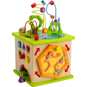 Hape Country Critters Play Cube από Ξύλο για 12+ ΜηνώνΚωδικός: E1810 