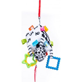 Balibazoo Κρεμαστό Παιχνίδι Κούνιας και Καροτσιού με Μασητικό Sensory Cube για Νεογέννητα