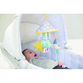 Taf Toys Μόμπιλε Κούνιας και Καροτσιού Mini Moon Pram για Νεογέννητα