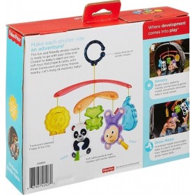 Fisher Price Μόμπιλε Καροτσιού με Περιστροφή Ζωάκια για Νεογέννητα