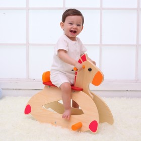 Classic World Ξύλινο Κουνιστό Αλογάκι