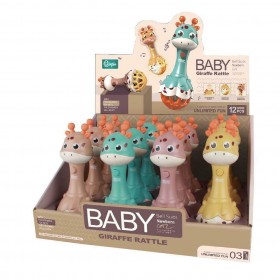 Luna Κουδουνίστρα Καμηλοπάρδαλη (Διάφορα Σχέδια) 1τμχ