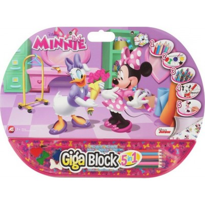 As Company Ζωγραφική Giga Block 5 Σε 1 Minnie για 3+ ΕτώνΚωδικός: 1023-62712 