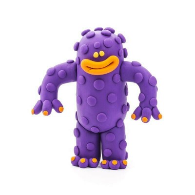 Hey Clay Claymates Monsters Bigwig Πολύχρωμος Πηλός