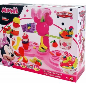As Company Πλαστελίνη - Παιχνίδι Minnie Ice Cream Maker για 3+ Ετών As Company Πλαστελίνη - Παιχνίδι Minnie Ice Cream Maker για 3+ Ετών