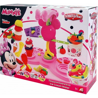 As Company Πλαστελίνη - Παιχνίδι Minnie Ice Cream Maker για 3+ Ετών