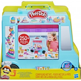 "Hasbro Play-Doh Πλαστελίνη - Παιχνίδι Ice Cream Truck Playset για 3+ Ετών Hasbro Play-Doh Πλαστελίνη - Παιχνίδι Ice Cream Truck Playset για 3+ Ετών, 5τμχ