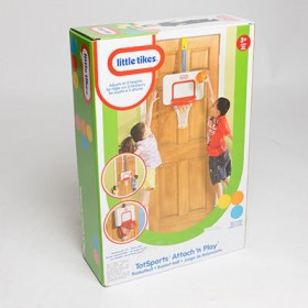 Little Tikes Παιδική Μπασκέτα Εσωτερικού χώρου Πόρτας με Μπάλα