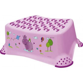 Lorelli Μονό Βοηθητικό Σκαλοπατάκι Μπάνιου Hippo Μωβ