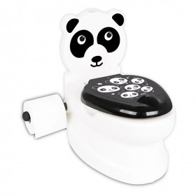 "Pilsan Γιο Γιο Λεκάνη Panda με Μουσική Pilsan Γιο Γιο Λεκάνη Panda με Μουσική, Ήχους & Καπάκι Μαύρο έως 25kg