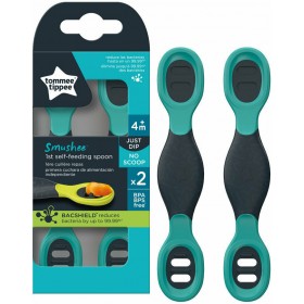 Tommee Tippee Βρεφικό Σετ με Κουτάλια από Πλαστικό για 4+ μηνών 2τμχ