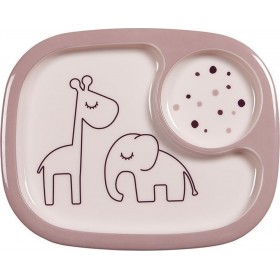 Done by Deer Δίσκος Ροζ "Yummy Mini " από Μελαμίνη Done by Deer Δίσκος Ροζ "Yummy Mini " από Μελαμίνη