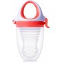 Kidsme Πιπίλα Φαγητού Κόκκινη "Feeder Plus" από Σιλικόνη για 4+ μηνών