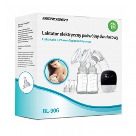 Berdsen Ηλεκτρικό Διπλό Θήλαστρο "BL 906" Μπαταρίας και Ρεύματος Χωρίς BPA 150ml