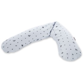 Theraline Μαξιλάρι Εγκυμοσύνης και Ριλάξ Sweetheart Γκρι 190cm Theraline Μαξιλάρι Εγκυμοσύνης και Ριλάξ Sweetheart Γκρι 190cm