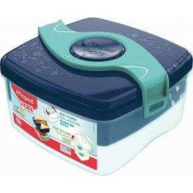 Maped Origin Πλαστικό Παιδικό Δοχείο Φαγητού 1.4lt Μπλε Μ17 x Π15.3 x Υ8.7cm