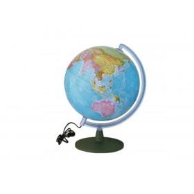 Exas Paper Υδρόγειος Σφαίρα με Φως Διαμέτρου 40cm στα Ελληνικά σε Γαλάζιο χρώμα Exas Paper Υδρόγειος Σφαίρα με Φως Διαμέτρου 40cm στα Ελληνικά σε Γαλάζιο χρώμα