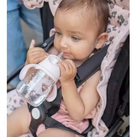 Minene Κάλυμμα Καροτσιού Ροζ Garden