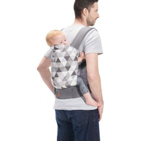 Kinderkraft Κλασικός Μάρσιπος "Nino" Grey