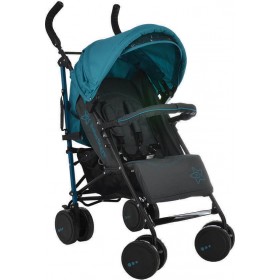Bebe Stars Smart 184-184 Cyan Καρότσι Μπαστούνι 6.9kg κατάλληλο από 6 μηνών