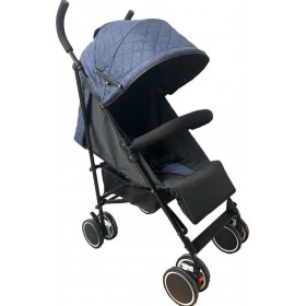 Kikka Boo Beetle Καρότσι Μπαστούνι Blue 7.2kg κατάλληλο για νεογέννητο