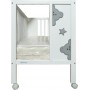 Bebe Stars Κούνια Life White για Στρώμα 60x130cm