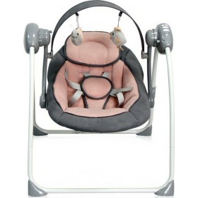 Lorelli Relax Μωρού Κούνια Portofino Cameo Rose Stars με Μουσική Για Μέγιστο Βάρος Παιδιού 9kg
