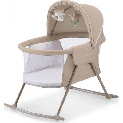 Kinderkraft Λίκνο Lovi Beige με Στρώμα