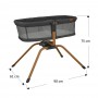 Bebe Stars Λίκνο Chic Graphite χωρίς Στρώμα