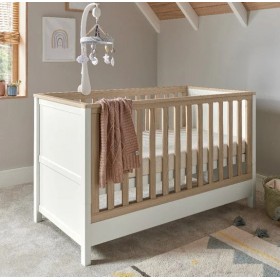 Mamas &amp Papas Σύνθεση Βρεφικού Δωματίου Harwell White Natural