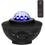 Διακοσμητικό Φωτιστικό LED Party Light Starry Night Light Projector Ocean Wave Πολύχρωμο