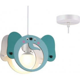 Aca Παιδικό Φωτιστικό Μονόφωτο Ελεφαντάκι