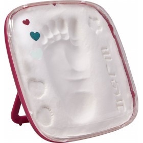 Baby Art Αναμνηστικό Αποτύπωμα "Hello Baby" Burgundy