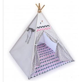 Lino Home Παιδική Σκηνή Ινδιάνικη Donka ΓκριΚωδικός: 4900001365 