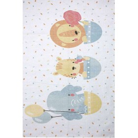 Nef-Nef Παιδικό Χαλί Βαμβακερό 70x140cm Louna Park WhiteΚωδικός: 028288 