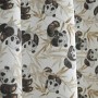 Lino Home Παιδική Κουρτίνα Panda Bear με Τρέσα 140x275cm 101 Beige